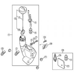 Genuine Stihl FS45 C-E / M - Fuel tank