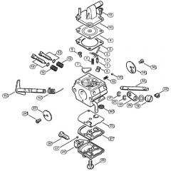 Genuine Stihl FS480 K / L - Carburetor C1Q-S33 (19.1998)