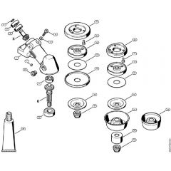 Genuine Stihl FS480 L / Q - Gear head