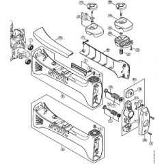 Genuine Stihl FS510 C-EM / J - AV system