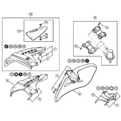 Genuine Stihl FS510 C-EM / N - Deflector