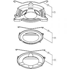 Genuine Stihl FS510 C-EM / O - Transport guard