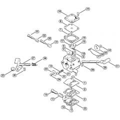 Genuine Stihl FS52 / E - Carburetor