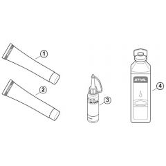 Genuine Stihl FS55 T / AN - Miscellaneous lubricants and greases