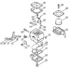 Genuine Stihl FS55 / Z - Carburetor C1Q-S53