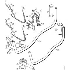 Genuine Stihl FS56 C-E / M - Bike handle