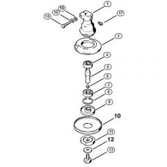 Genuine Stihl FS61 / F - Housing (Driving)