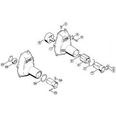 Genuine Stihl FS62 R / F - Fan housing