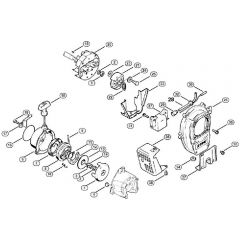 Genuine Stihl FS65 AVRE / B - Rewind starter