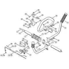 Genuine Stihl FS65 AVRE / F - Drive tube assembly