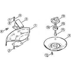 Genuine Stihl FS65 / H - Deflector