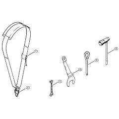 Genuine Stihl FS65 / J - Tools, Extras