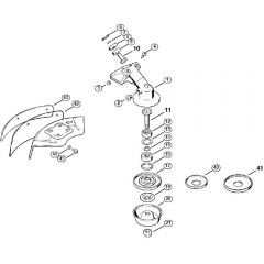 Genuine Stihl FS66 / L - Gear head FS 66