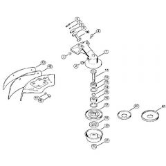 Genuine Stihl FS66 R / L - Gear head FS 66