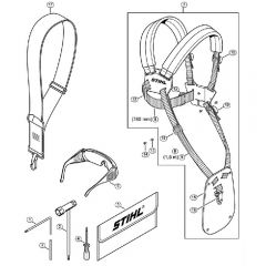 Genuine Stihl FS70 RC-E / O - Tools, Extras