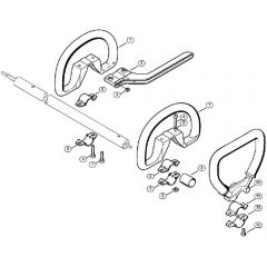 Genuine Stihl FS74 / K - Loop handle