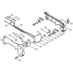 Genuine Stihl FS76 / J - Handle