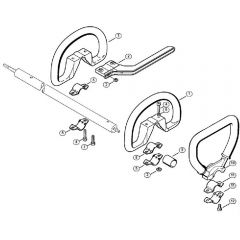 Genuine Stihl FS76 / K - Loop handle