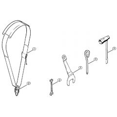 Genuine Stihl FS80 AVE / K - Tools, Extras