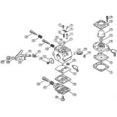 Genuine Stihl FS80 / Q - Carburetor WT-447