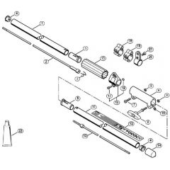 Genuine Stihl FS83 T / K - Drive tube assembly FS 83 T