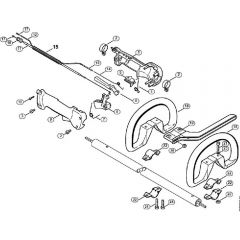 Genuine Stihl FS83 T / M - Handle