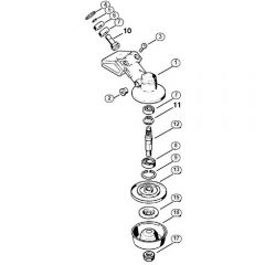 Genuine Stihl FS85 / AD - Gear head FS 80, 80 R, 85, 85 R  X 35 221 993 (32.97)