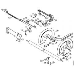 Genuine Stihl FS85 / S - Handle