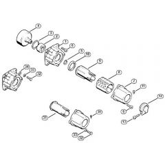 Genuine Stihl FS86 / F - Clutch housing