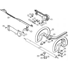 Genuine Stihl FS87 R / K - Handle