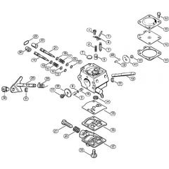 Genuine Stihl FS88 / G - Carburetor WT-367