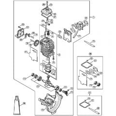 Genuine Stihl FS91 / A - Engine Ø 38 mm