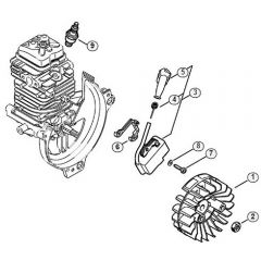 Genuine Stihl FS91 R / D - Ignition system