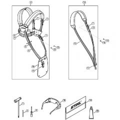 Genuine Stihl FS94 C-E / K - Tools, Extras