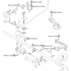 Genuine Stihl FSA130 / K - Tightening torques