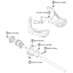 Genuine Stihl FSA130 R / J - Tightening torques