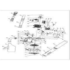 McCulloch GBV 322 - - Tube Parts Diagram