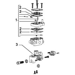 McCulloch Gladiator 550 - 2008-04 - Carburettor Parts Diagram