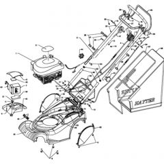 Hayter Harrier 41 AD VS - 413G (311000001 - 311999999) - Upper Mainframe