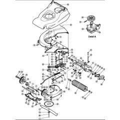 Hayter Harrier 48 Pro - 496F (496F280000001 - 496F290999999) - Lower Mainframe