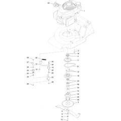 Hayter Harrier 48 Pro Autodrive FS - 479A (404000000 - 999999999) - Engine - Blade