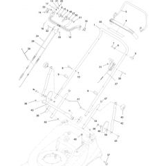 Hayter Harrier 48 Pro Autodrive FS - 479B (405000000 - 405999999) - Handlebar - Controls