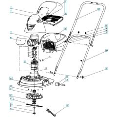 Flymo Hover Vac 270 - 2019-01 - Lawn Mower Assembly (2)