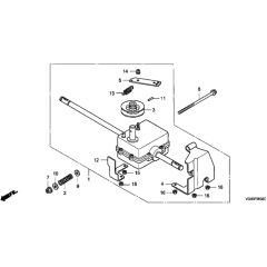 Honda HRG536C - SDT - MZCG 6000001-6299999 Transmission (SDE, SDF, SDT) Diagram