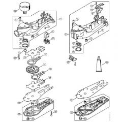 Genuine Stihl HS87 R / L - Gear Head HS 82 R, 87 R