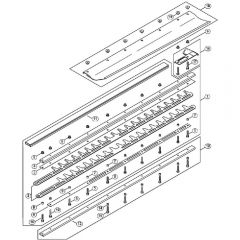 Genuine Stihl HS87 R / M - Cutter Bar 750mm / 30 R