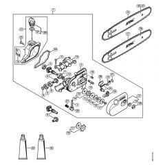 Genuine Stihl HT-KM / E - Gear head