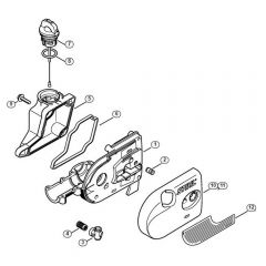 Genuine Stihl HT-KM / J - Conversion kit Gear housing (22.2011)