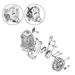 Genuine Stihl HT131 / D - Ignition system