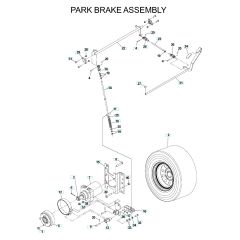 Husqvarna Iz4818 - Parking Brake